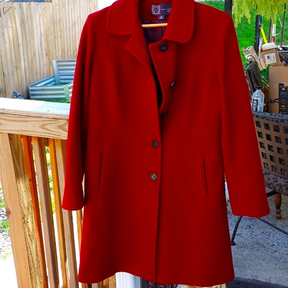 Anne Klein Coat sz 12